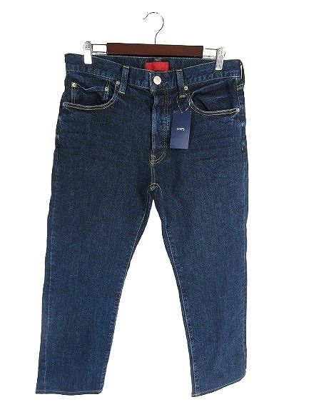 レッドカード RED CARD シップス SHIPS デニム パンツ ジーンズ ジーパン ボタンフライ 無地 インディゴ サイズ33 QQQ