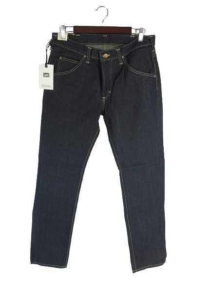 リー LEE LM8205 デニム パンツ ジーンズ ジーパン ロング ジップアップ 無地 インディゴ サイズ32 QQQ