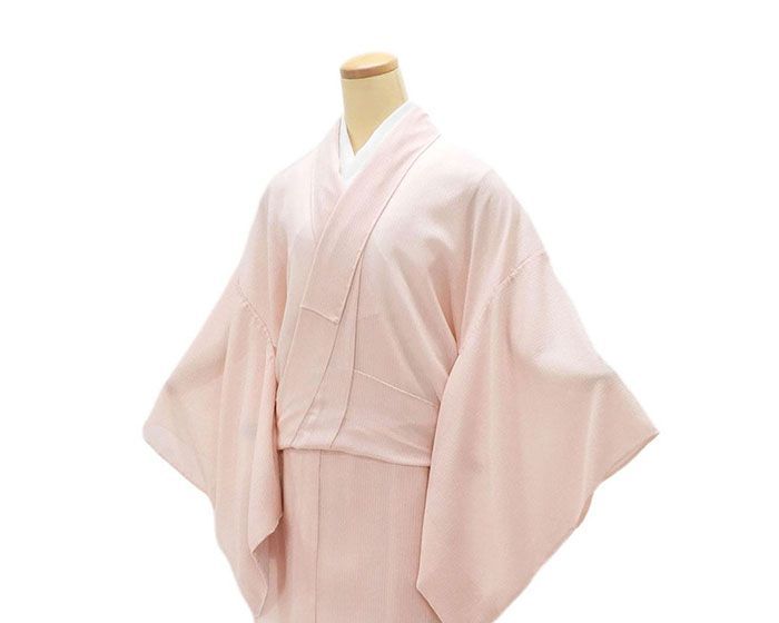 夏物 紗訪問着 新品 仕立上がり 正絹 刺繍 草実 身丈166.5cm 裄丈68cm