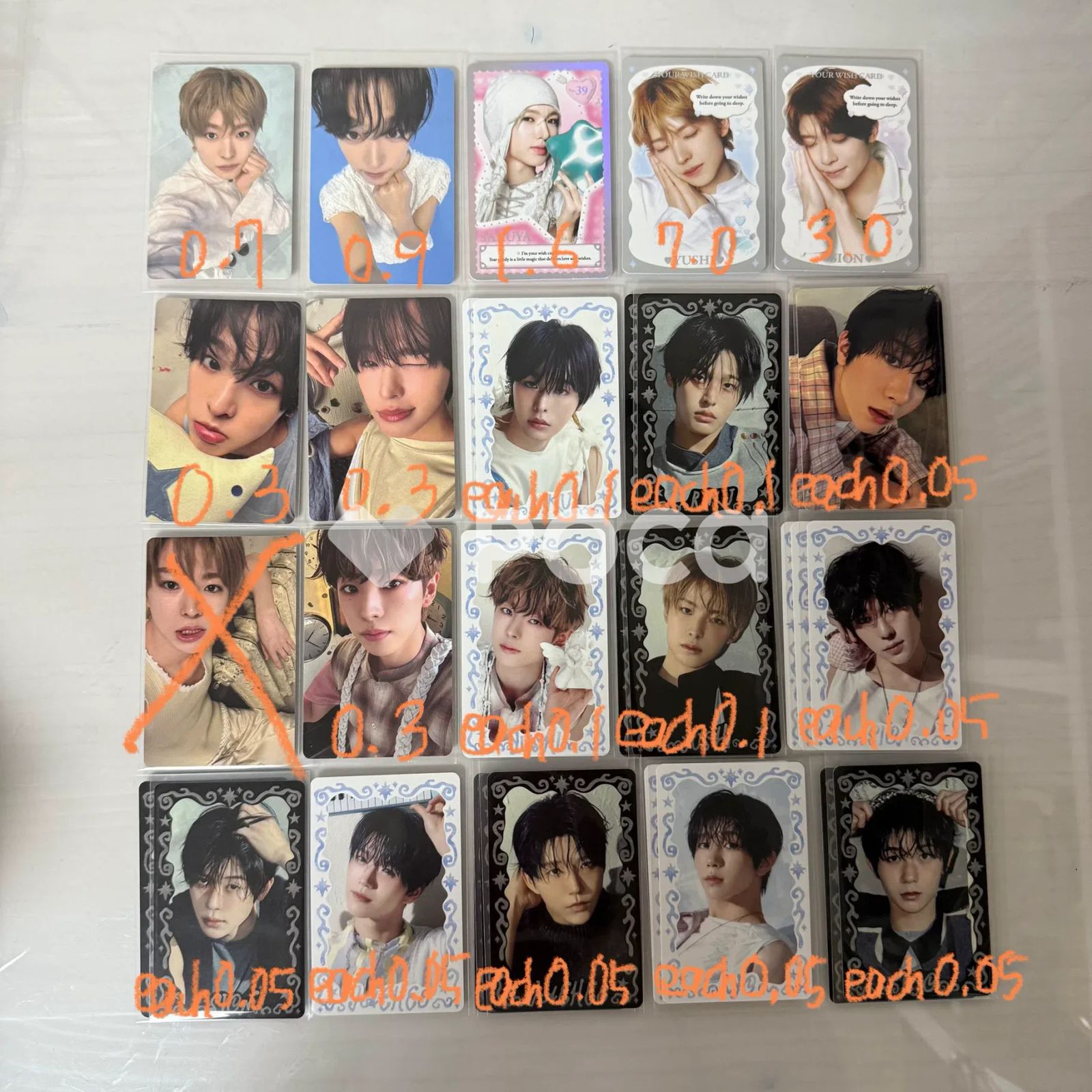 NCT ユウシ Ode to Love POP UP RANDOM CUPID CARD Eros ver.