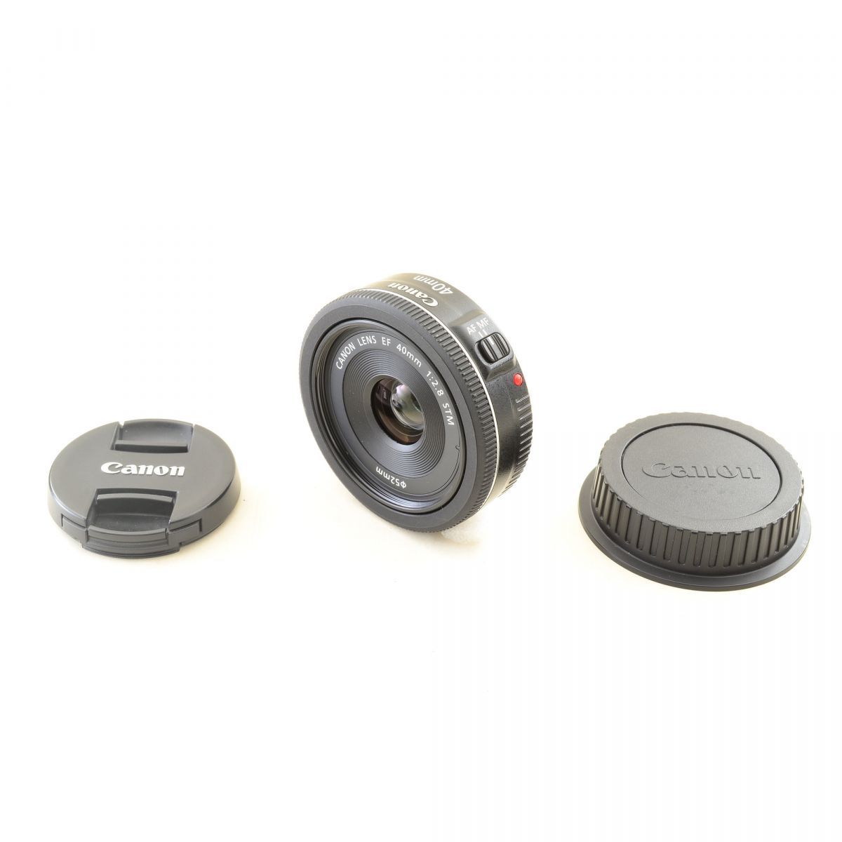 Canon EF 40mm F2.8 STM ブラック パンケーキ 単焦点 カメラレンズ