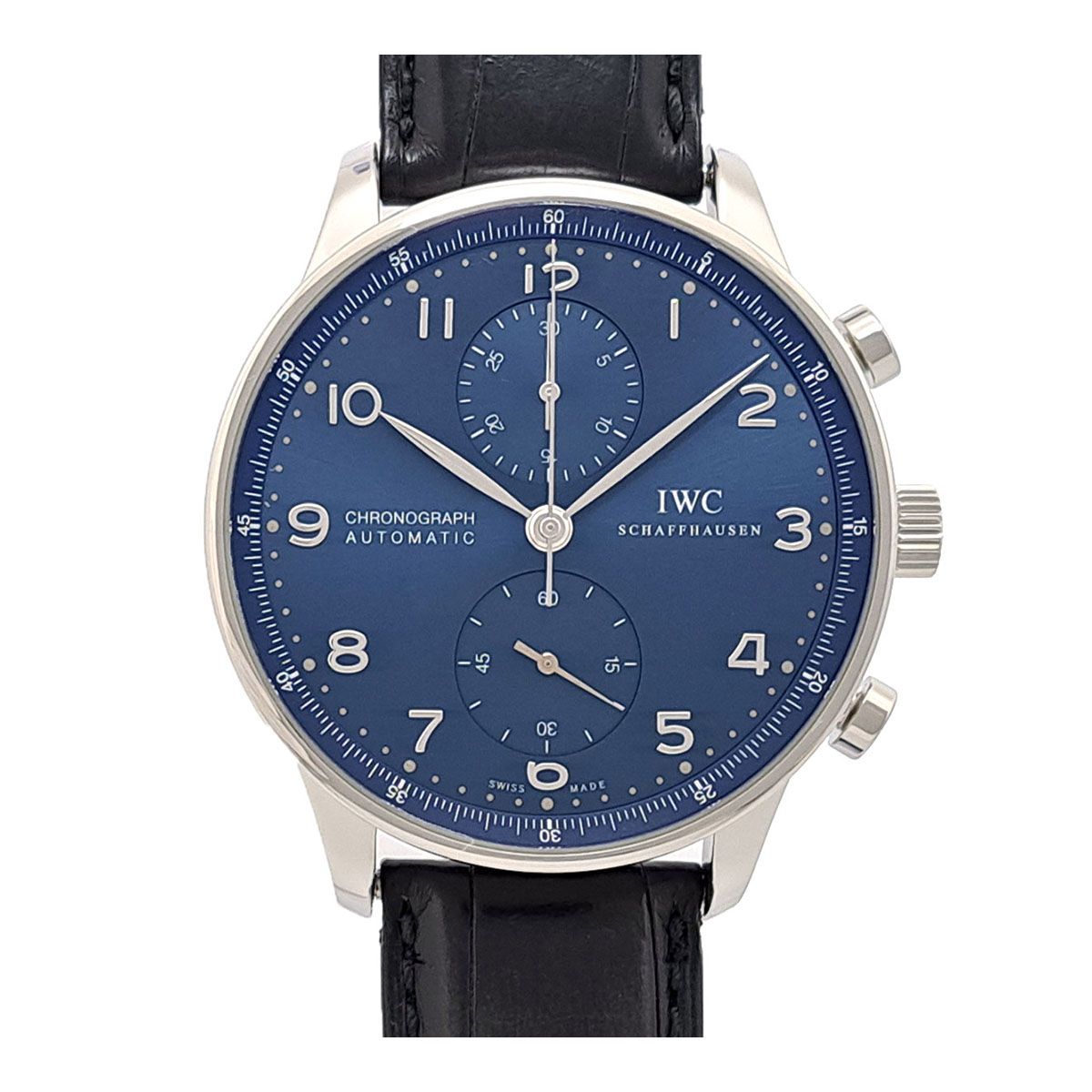 IWC ポルトギーゼ・クロノグラフ IW371491 自動巻き ステンレススティール メンズ IWC【中古】 【時計】