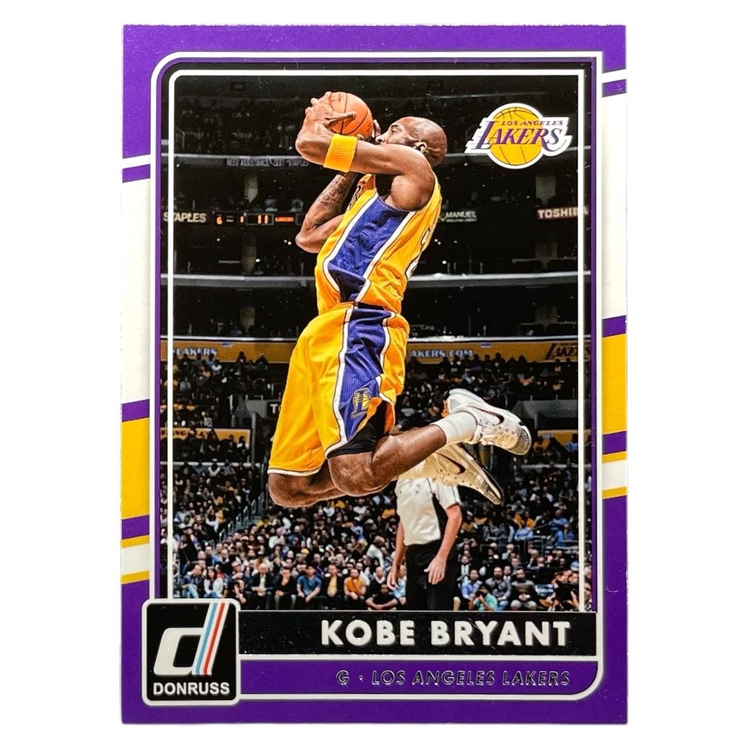 PANINI NBAカード DONRUSS KOBE BRYANT LOS ANGELES LAKERS #62 送料