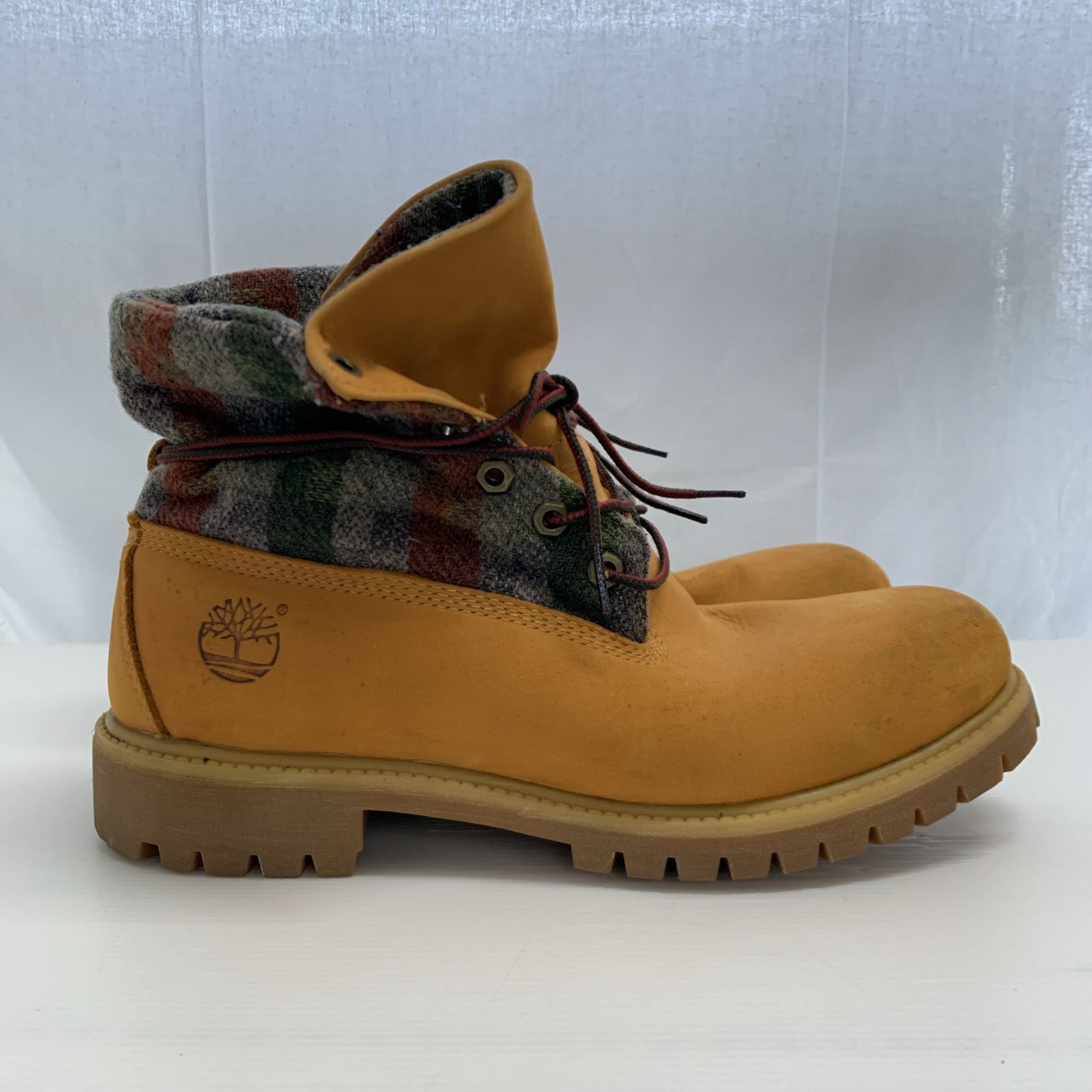 Timberland × Woolrich ティンバーランド ウールリッチ ロールトップ
