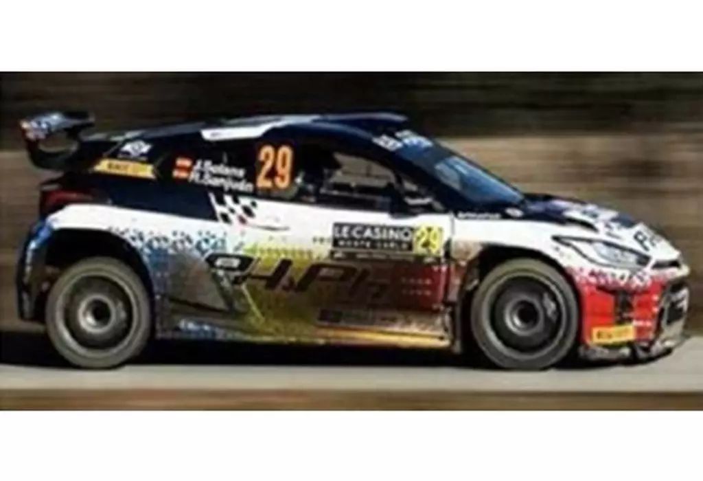 【中古】ミニカー 1/43 TOYOTA GR Yaris Rally 2 #29 7th RC2 Rally Monte Carlo 2024 J. Solans - R. Sanjuan [S6864]