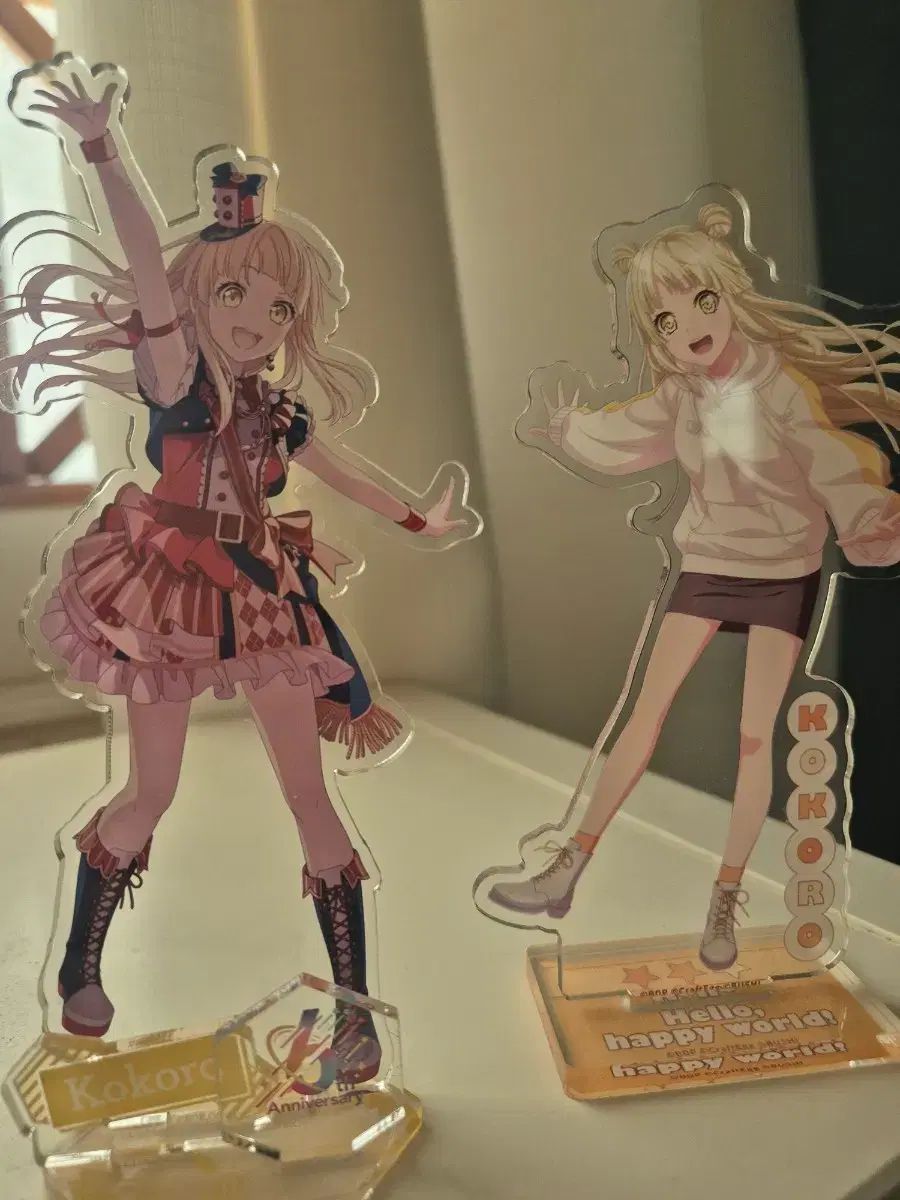 BanG Dream! 弦巻 こころ(Tsurumaki Kokoro) 6周年 + AGF コラボ アクリル スタンド まとめ
