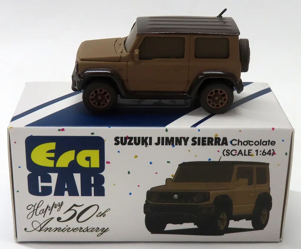 【メルカリ市限定】SCOOP! スクープ！ ミニカメラセット 中古】ミニカー 1/64 SUZUKI JIMNY SIERRA Chocolate(ブラウン
