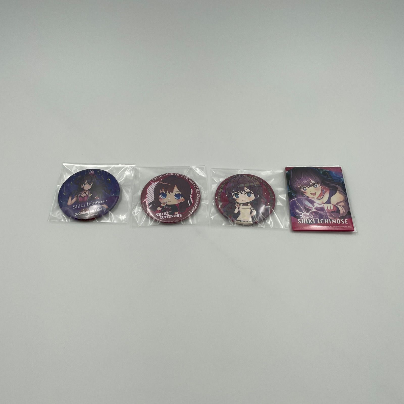 一ノ瀬志希 アイドルマスターシンデレラガールズ 缶バッジ計4点 id