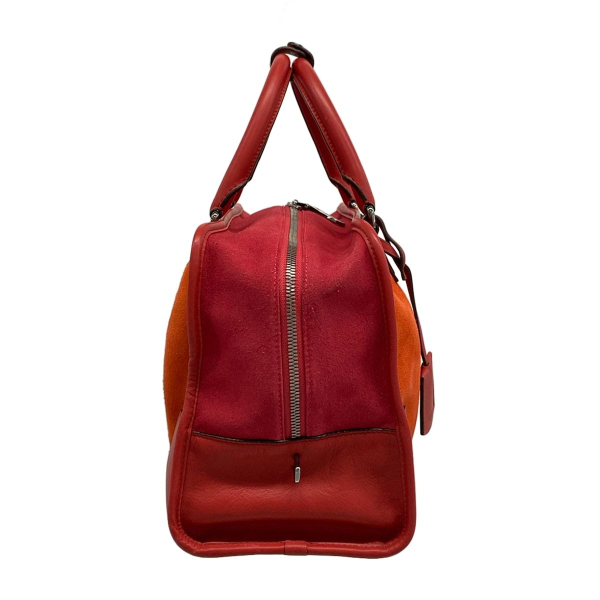 LOEWE(ロエベ) ハンドバッグ アマソナ36 レッド×ピンク レザー - メルカリ