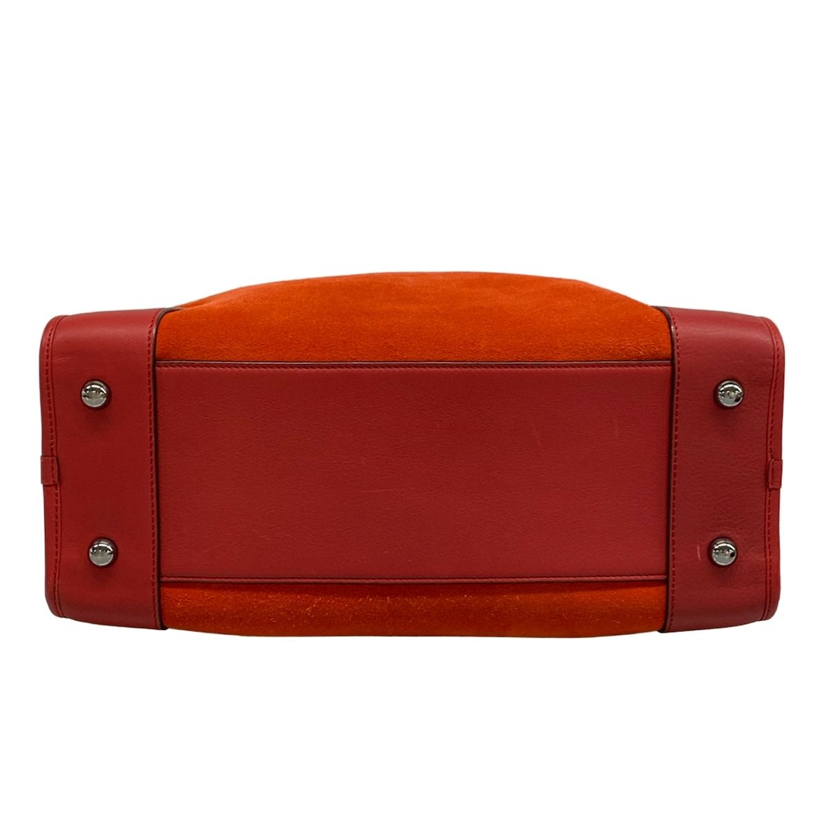 LOEWE(ロエベ) ハンドバッグ アマソナ36 レッド×ピンク レザー - メルカリ
