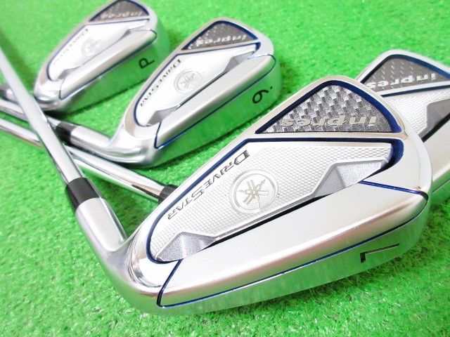 中古 ヤマハ inpres DRIVESTAR アイアンセット 4本 #7-PW NS850neo S 右用