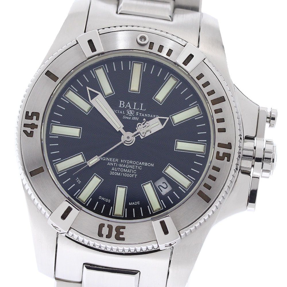 ボールウォッチ BALLWATCH DM1016A エンジニア ハイドロカーボン デイト 自動巻き メンズ 箱付き_970559