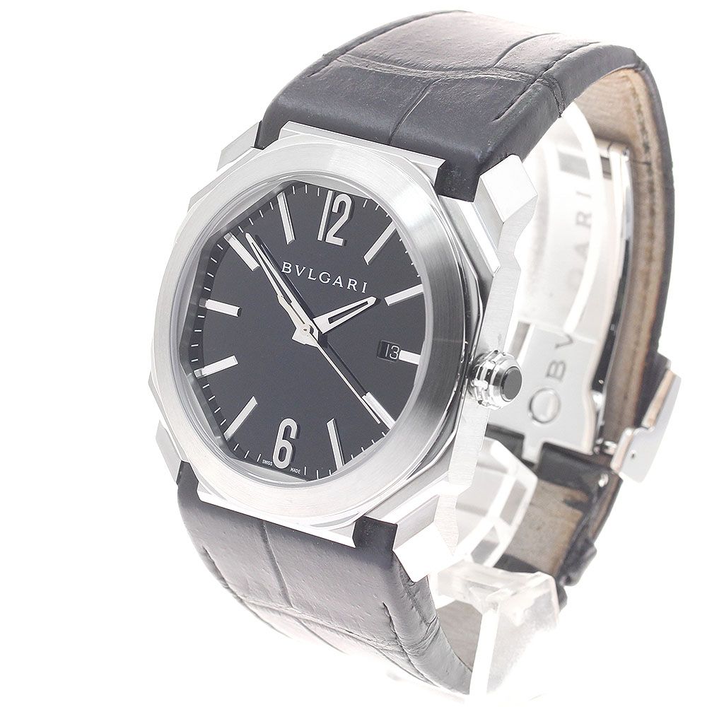 ブルガリ BVLGARI BG041S オクト デイト 自動巻き メンズ _945844