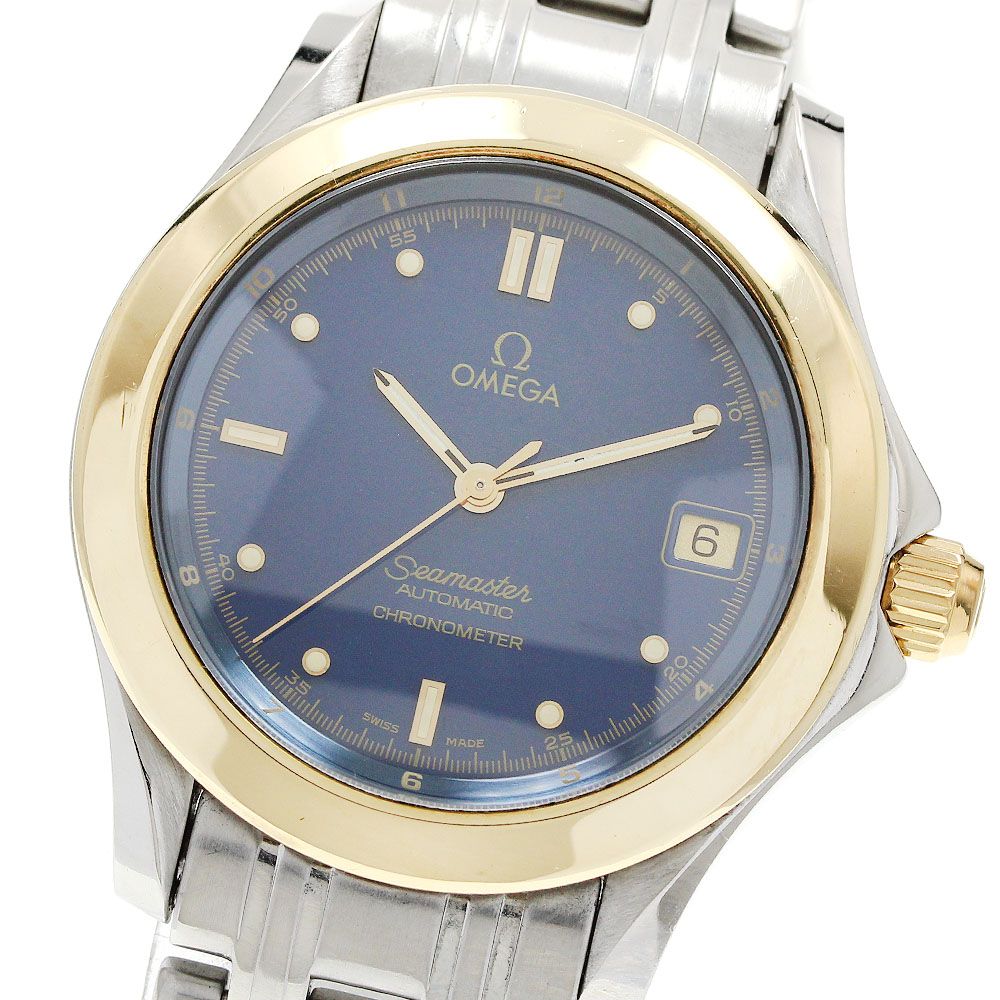 オメガ OMEGA 2301.80 シーマスター120 デイト 自動巻き メンズ _912187
