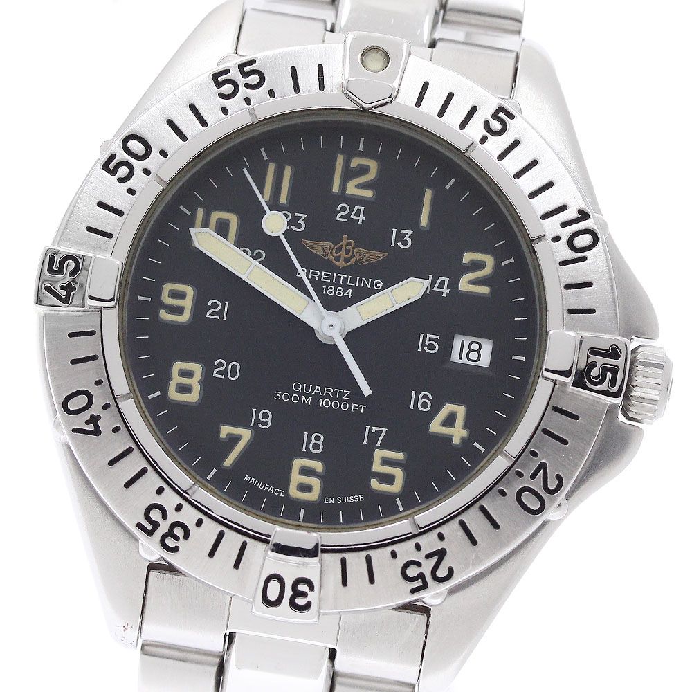 GWスーパーセール特価　10日まで　Breitling 　コルト　A57035 ブライトリング BREITLING A57035 コルト デイト クォーツ メンズ