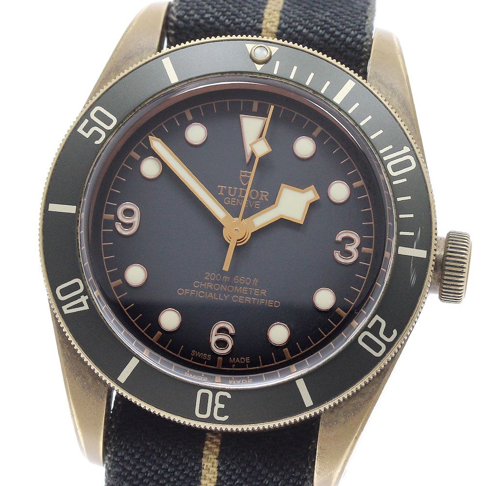 チュードル TUDOR 79250B ヘリテージ ブラックベイ ブロンズ 自動巻き メンズ _970682