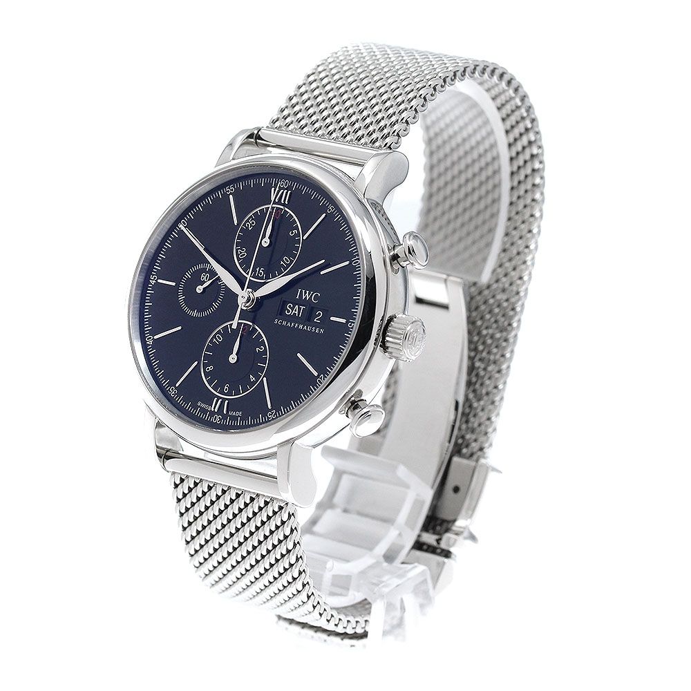 IWC IWC SCHAFFHAUSEN IW391010 ポートフィノ クロノグラフ デイデイト