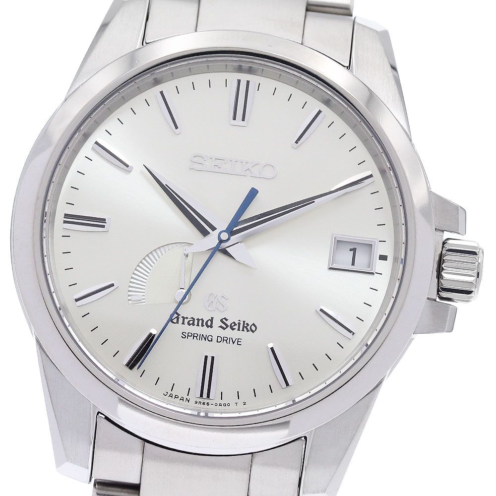 セイコー SEIKO SBGA079/9R65-0BG0 グランドセイコー パワーリザーブ スプリングドライブ メンズ 美品 保証書付 メーカーOH済_958678
