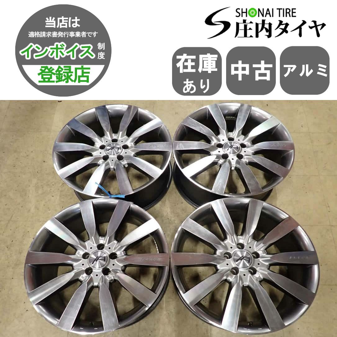 4本SET 会社宛 送料無料 20×8.5J ART monoART1 アルミ 5穴 PCD 114.3mm +43 ハブ径 73mm エスティマ アルファード ヴェルファイアNO,I5887