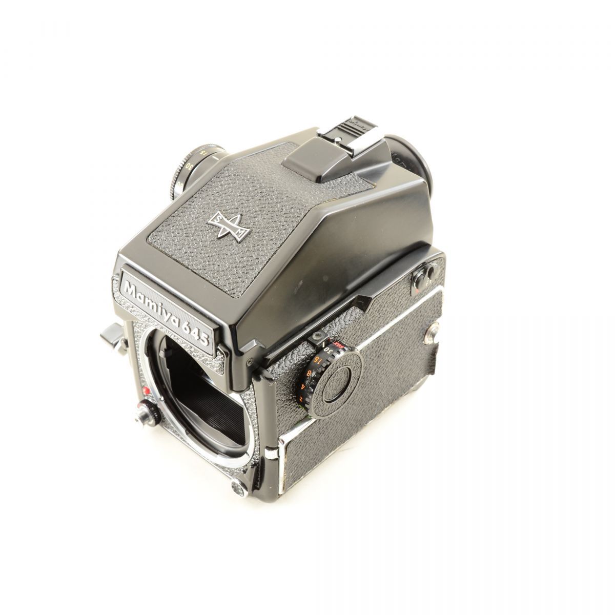 Mamiya M645 1000S 中判カメラ + CdSプリズムAEファインダー + SEKOR C