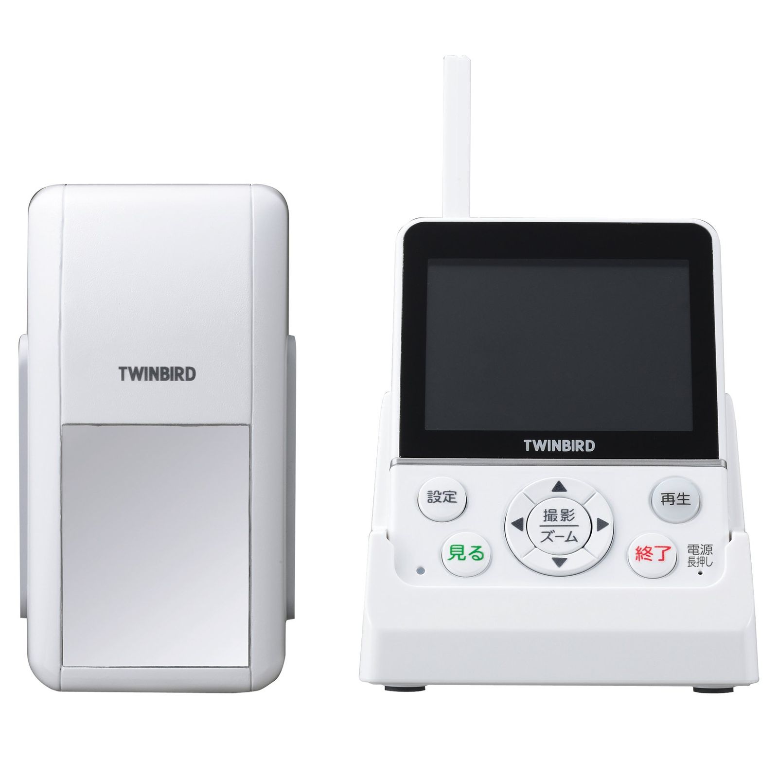 TWINBIRD ワイヤレス・ドアスコープモニター DoNaTa(ドナタ) ホワイト VC-J560W 30,037円