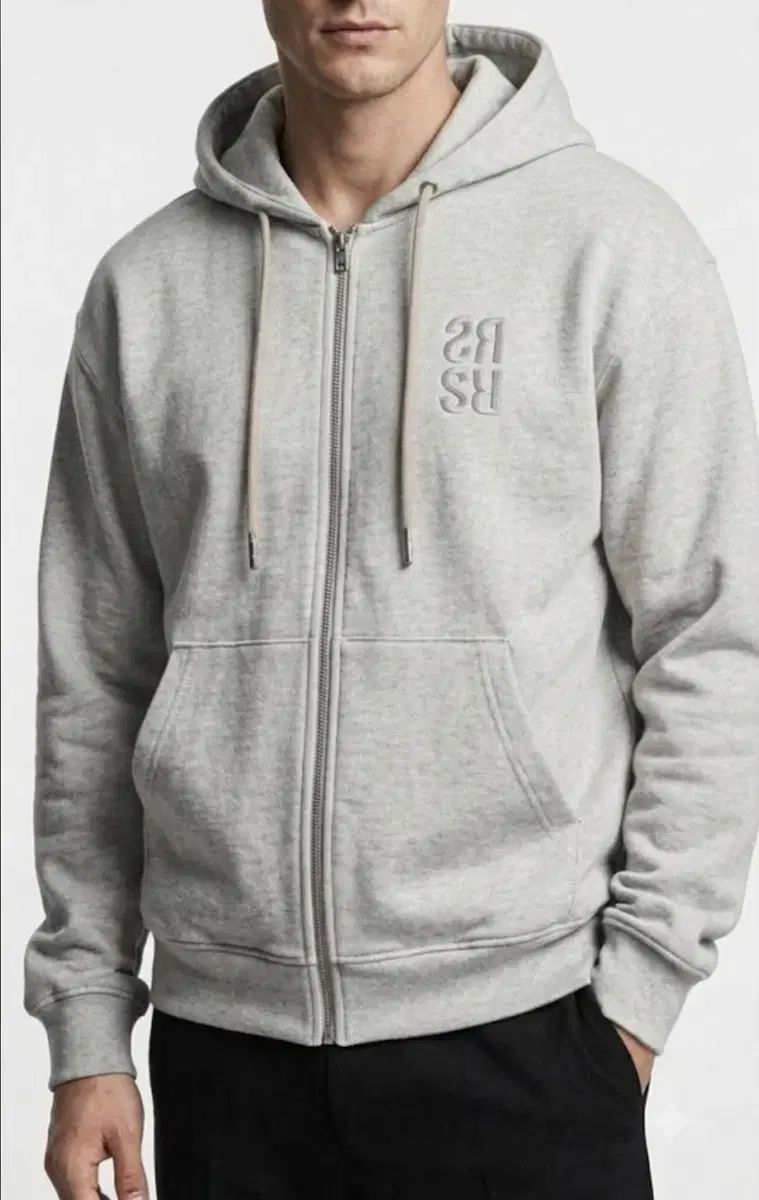 新品 RAF SIMONS ラフ シモンズ WHO ジップアップ RSフーディー ジップアップ