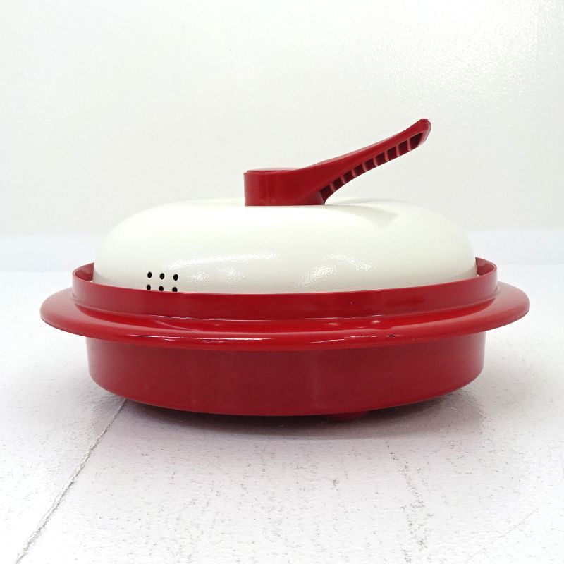 三重店】電子レンジ専用調理器 レンジメートエブリ レッド【426-D993