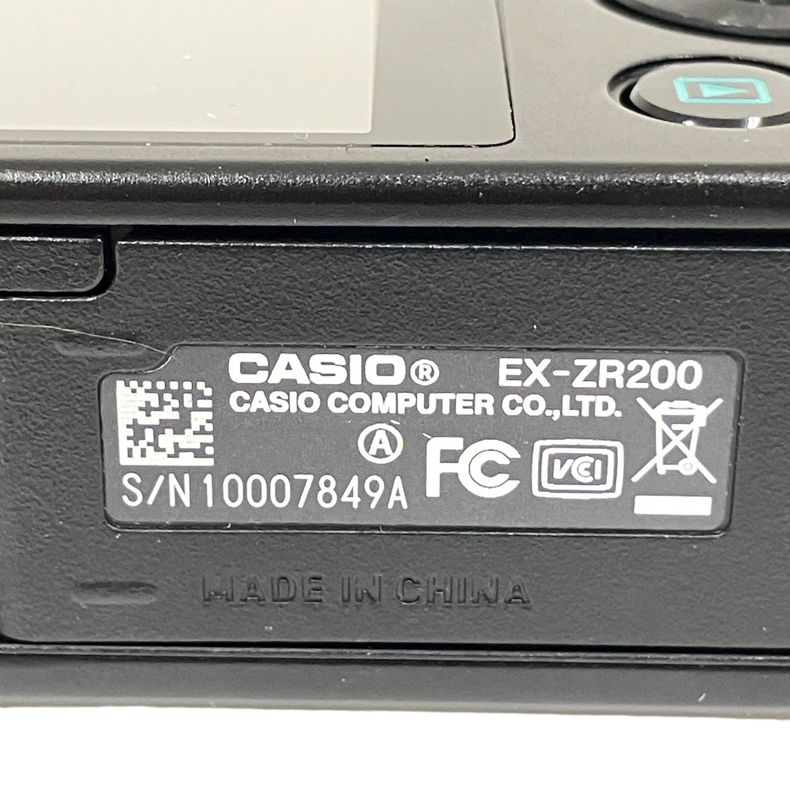 CASIO カシオ EXILIM エクシリム EX-ZR200 コンパクトデジタルカメラ