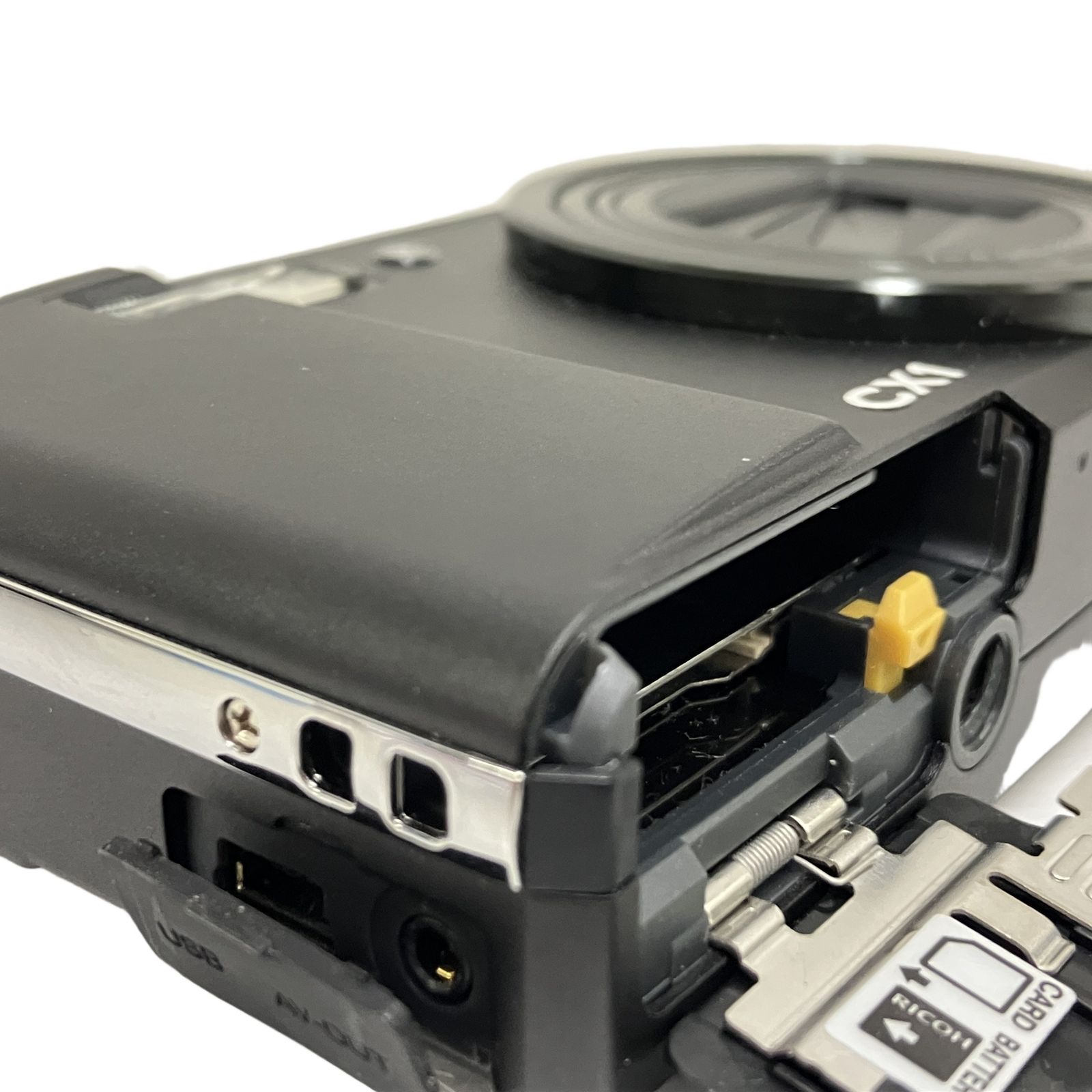 RICOH CX1 デジタルカメラ ブラック リコー 中古 T11449568 - メルカリ