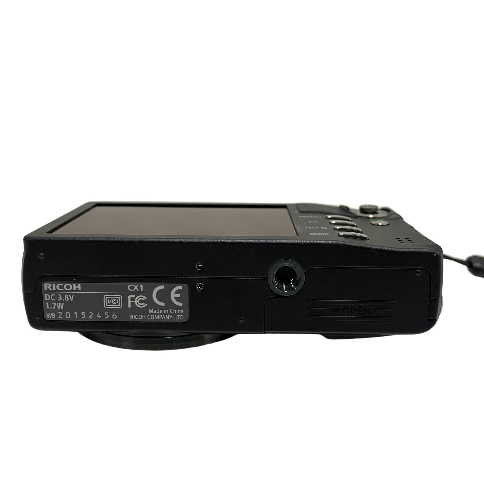 RICOH CX1 デジタルカメラ ブラック リコー 中古 T11449568 - メルカリ