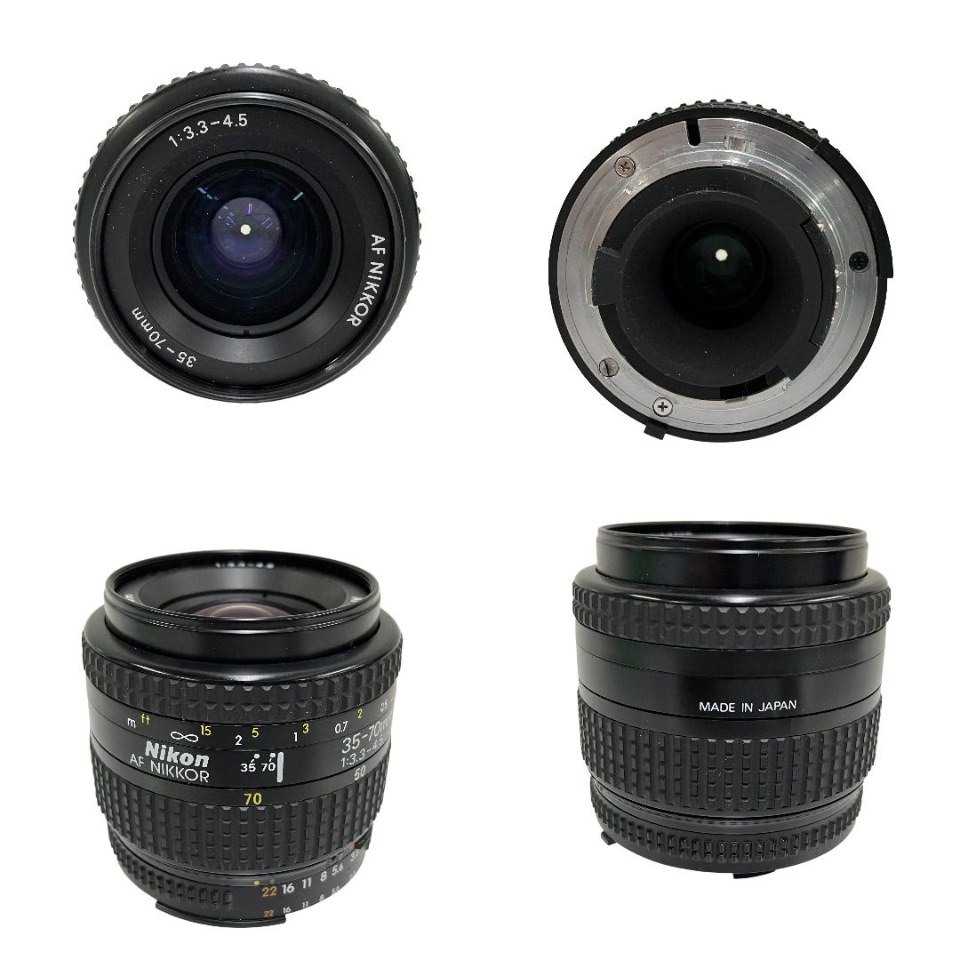 Nikon FE ブラック AF NIKKOR 35-70mm F3.3-4.5 レンズセット ニコン