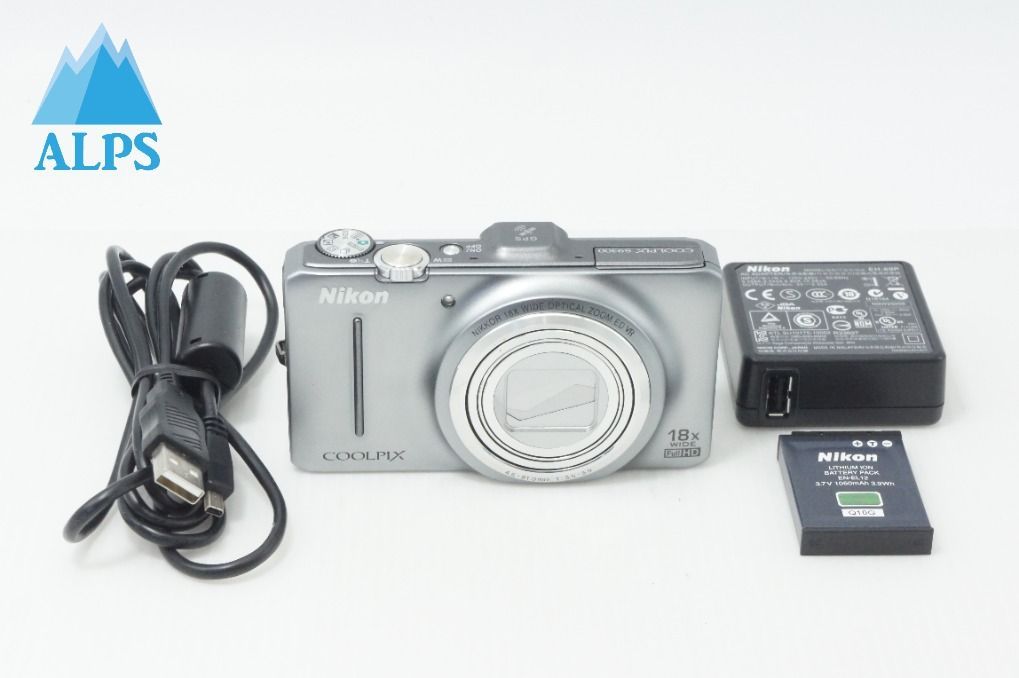 Nikon ニコン COOLPIX S9300 コンパクトデジタルカメラ クリスタルシルバー 260706ae