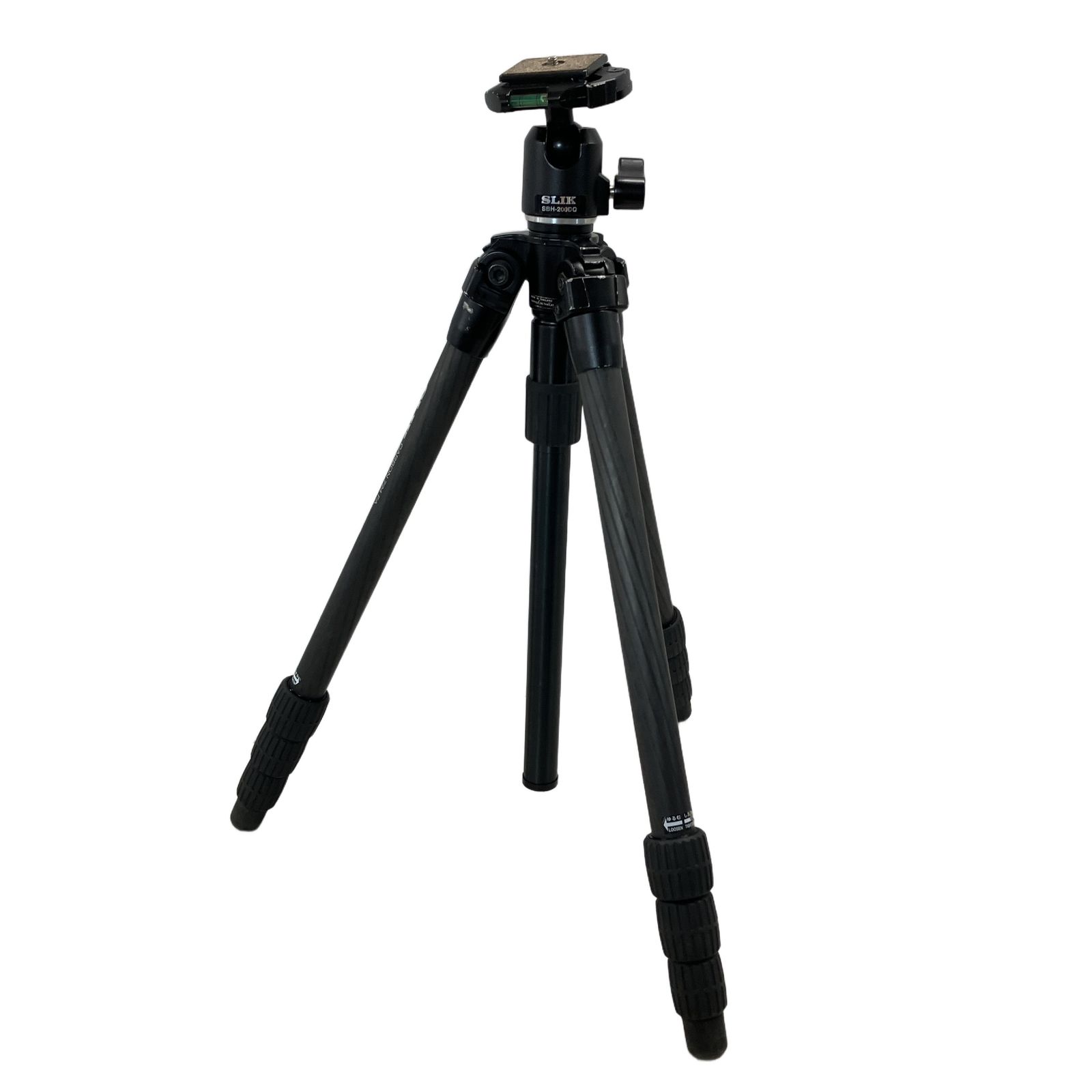Summit カメラ用三脚 中古品 SLIK CARBON 724 FA 雲台 SBH-200DQ カーボン カメラ用三脚 中古