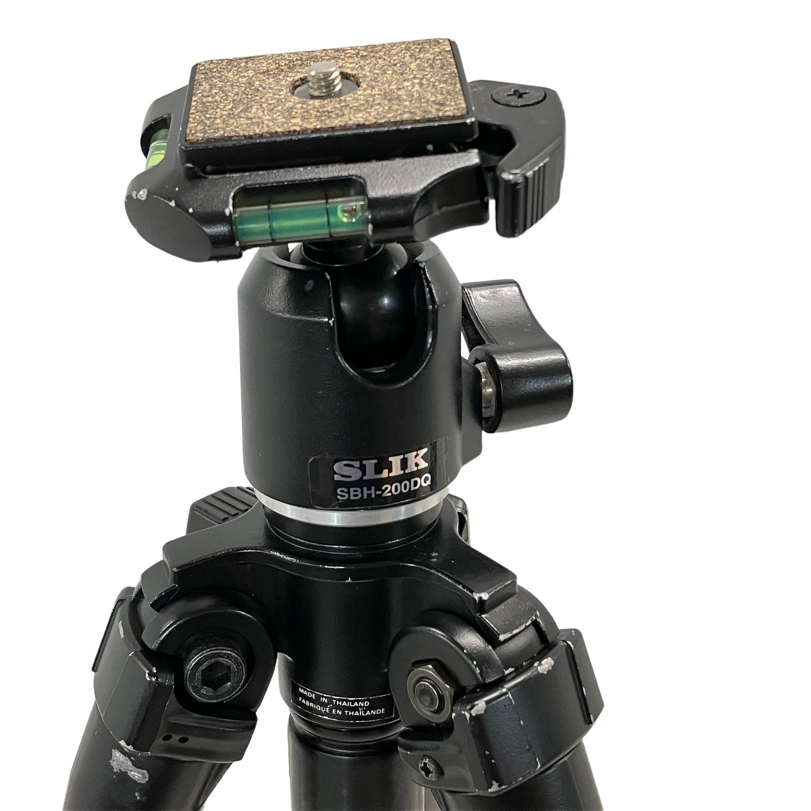 SLIK CARBON 724 FA 雲台 SBH-200DQ カーボン カメラ用三脚 中古