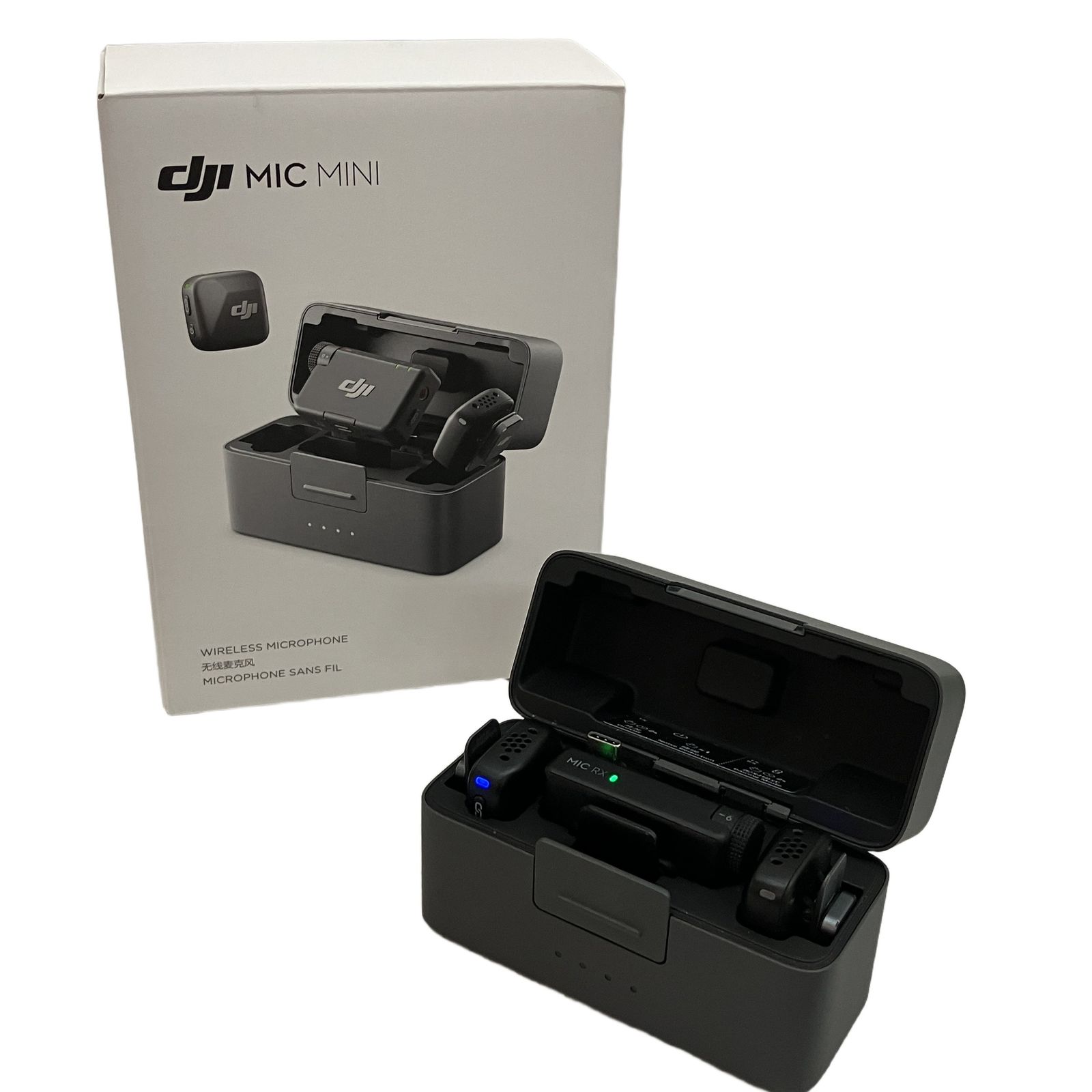 DJI Mic Mini DM3005 ワイヤレスマイク ブラック 映像機器 中古