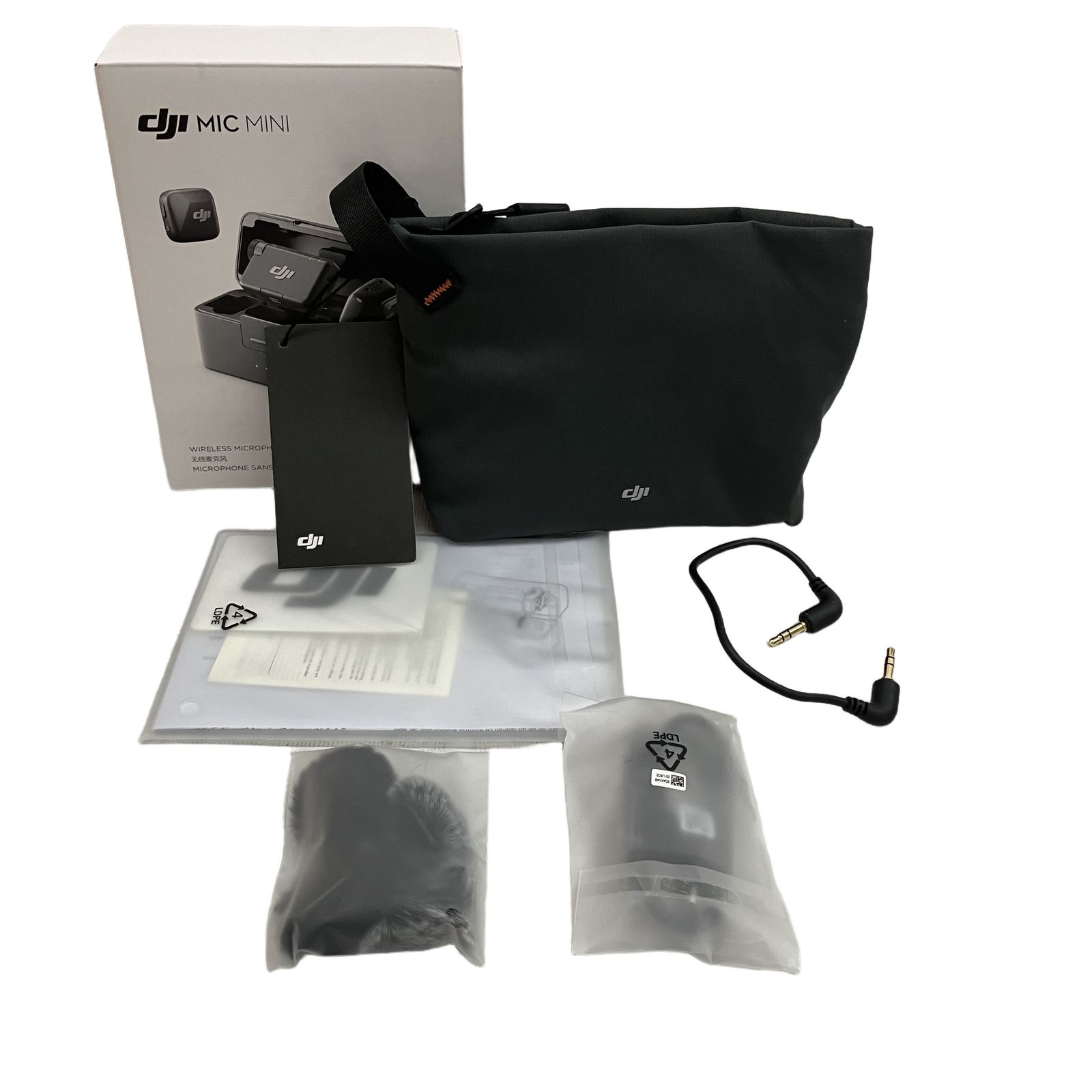 DJI Mic Mini DM3005 ワイヤレスマイク ブラック 映像機器 中古