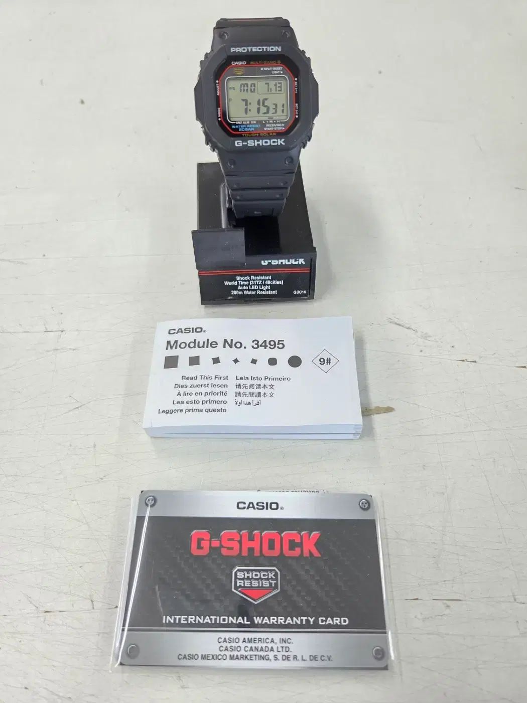 新品 CASIO G-SHOCK GWM5610-1 /