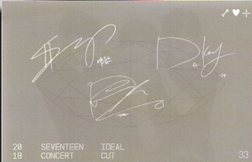 SEVENTEEN 2018 IDEAL CUT IN SEOUL S.COUPS/DK/DINO トレーディング