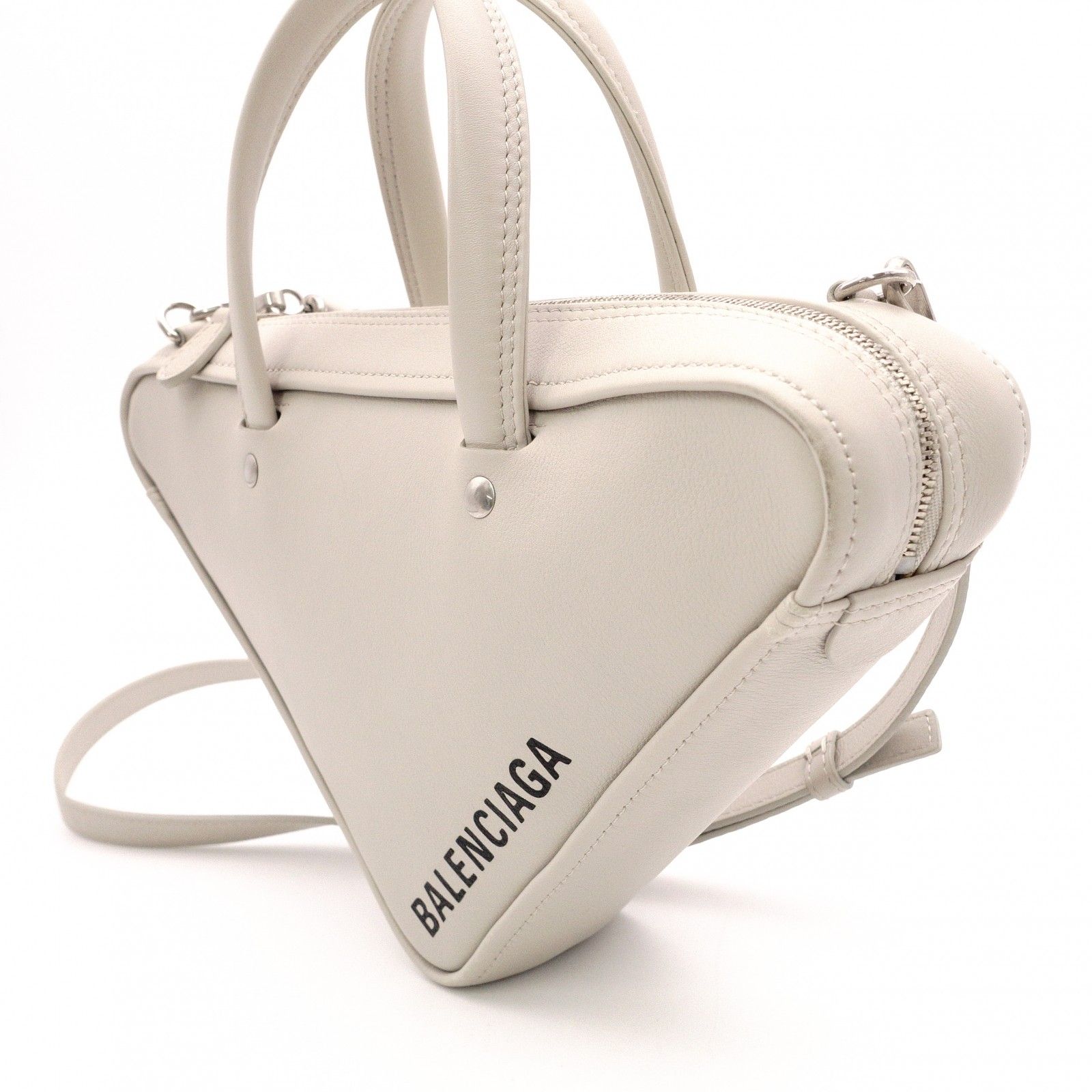 BALENCIAGA バレンシアガ トライアングル ダッフル ハンドバッグ