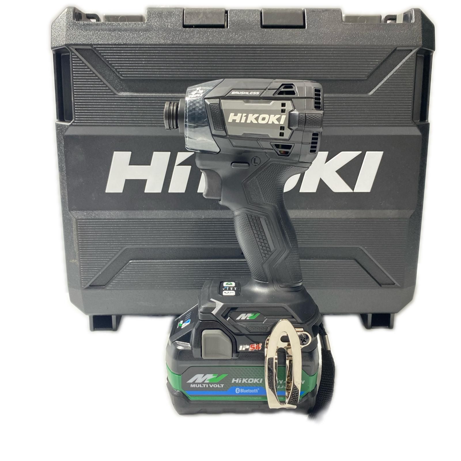HiKOKI ハイコーキ コードレスインパクトドライバ 36V WH36DD ブラック 未使用品