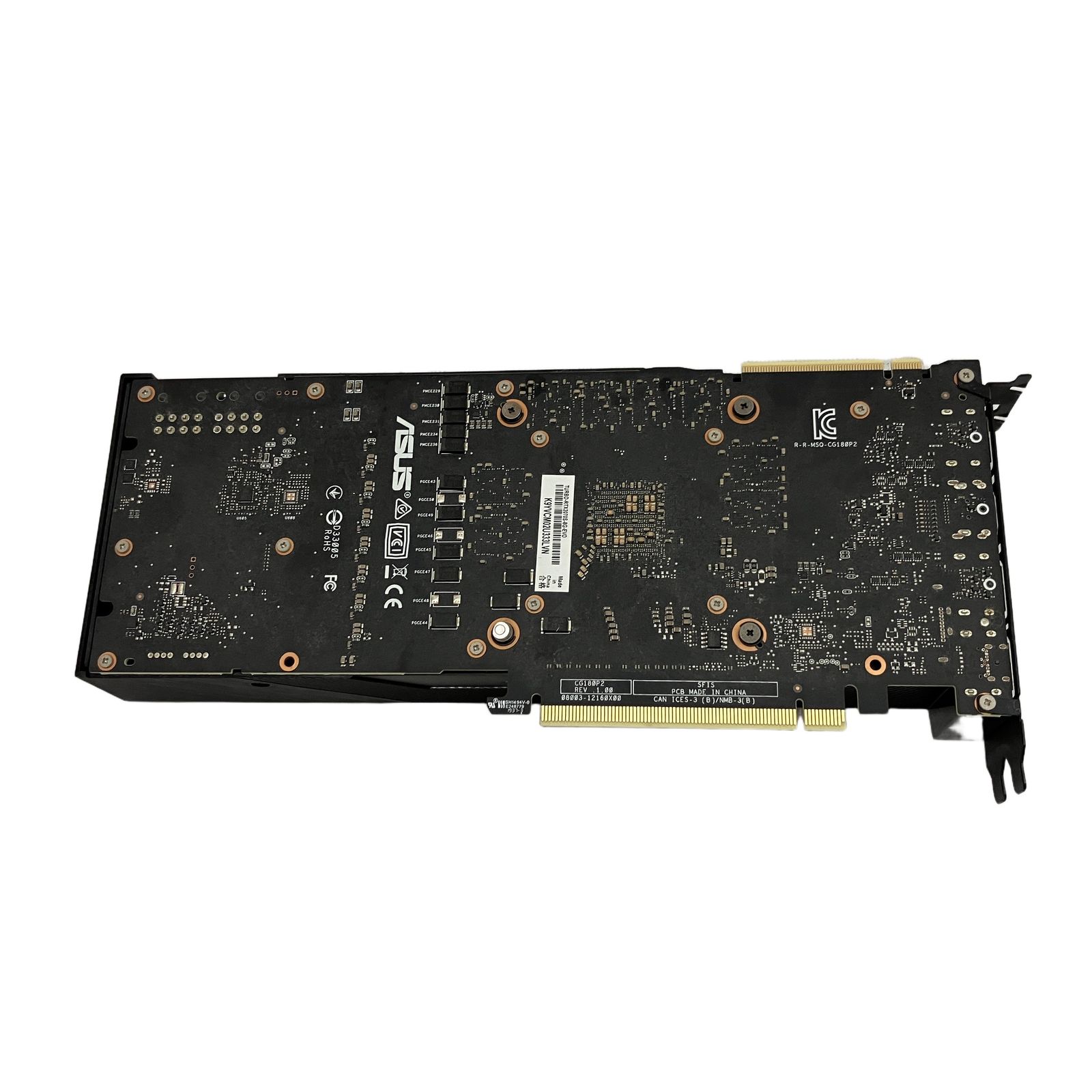 ASUS TURBO-RTX 2070S-8G-EVO 中古グラボ - メルカリ