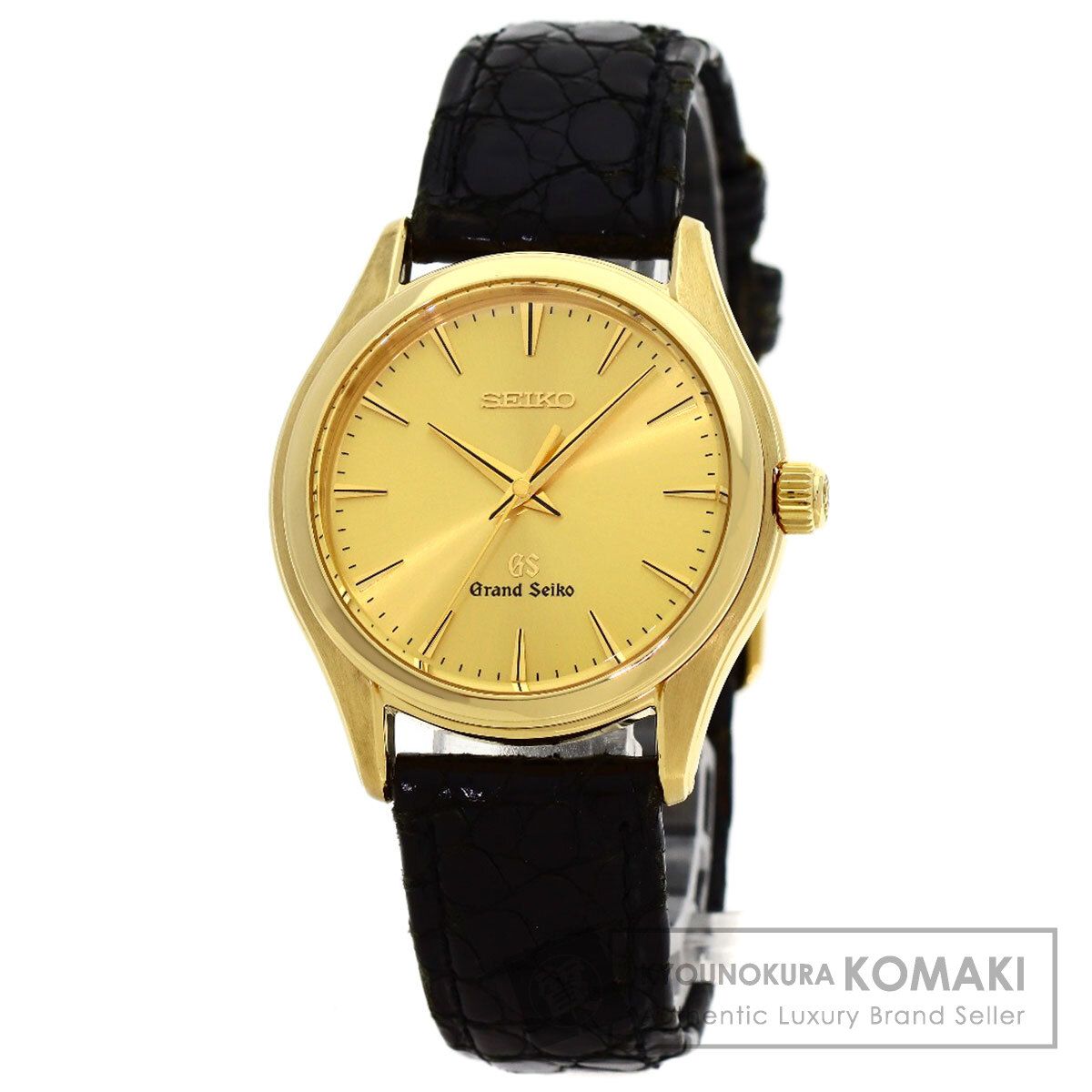 SEIKO セイコー SBGX038 9F61-0A30 グランドセイコー 腕時計 K18YG 革 メンズ [中古] 545,160円