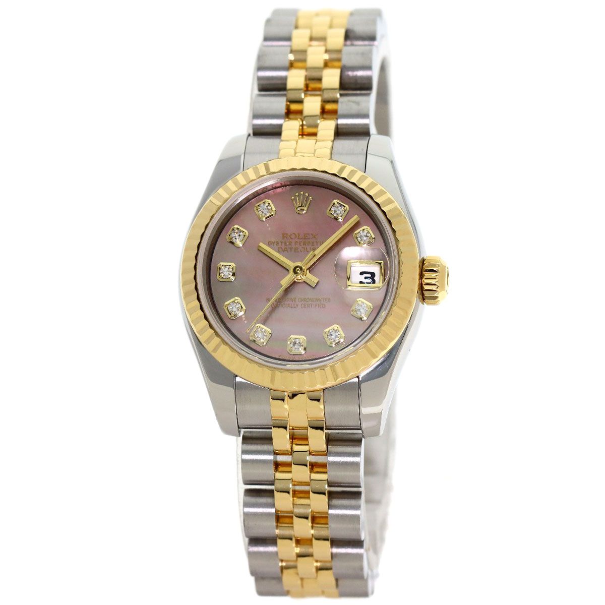 ROLEX ロレックス 179173NG デイトジャスト 腕時計 SS SSxK18YG K18YG