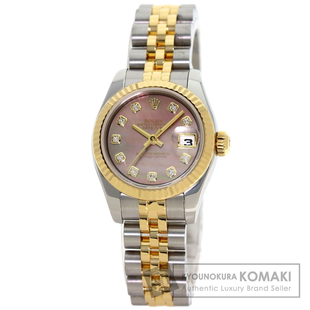 ROLEX ロレックス 179173NG デイトジャスト 腕時計 SS SSxK18YG K18YG