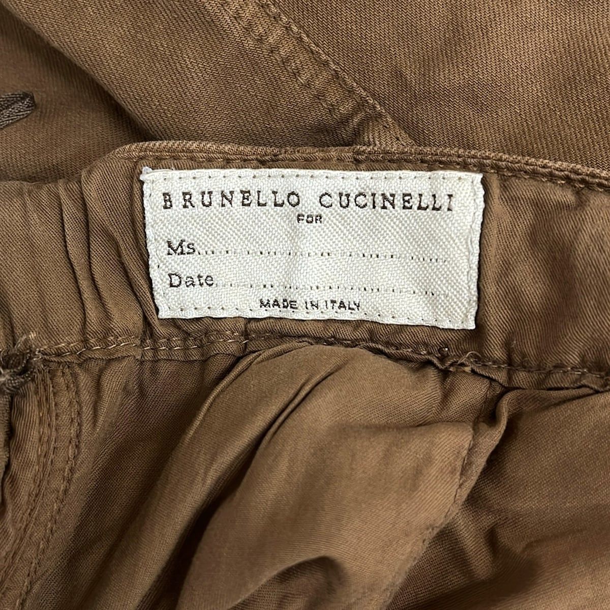 BRUNELLO CUCINELLI(ブルネロクチネリ) パンツ サイズI 40 レディース