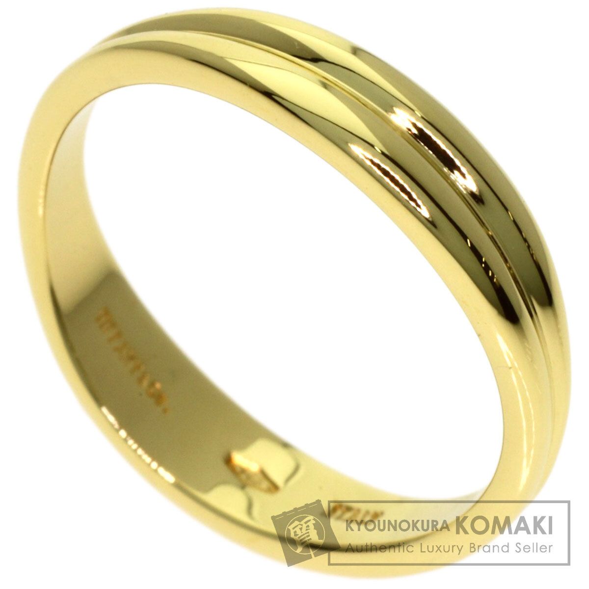 TIFFANY&Co. ウェーブ リング・指輪 K18YG レディース Tiffany & Co 
