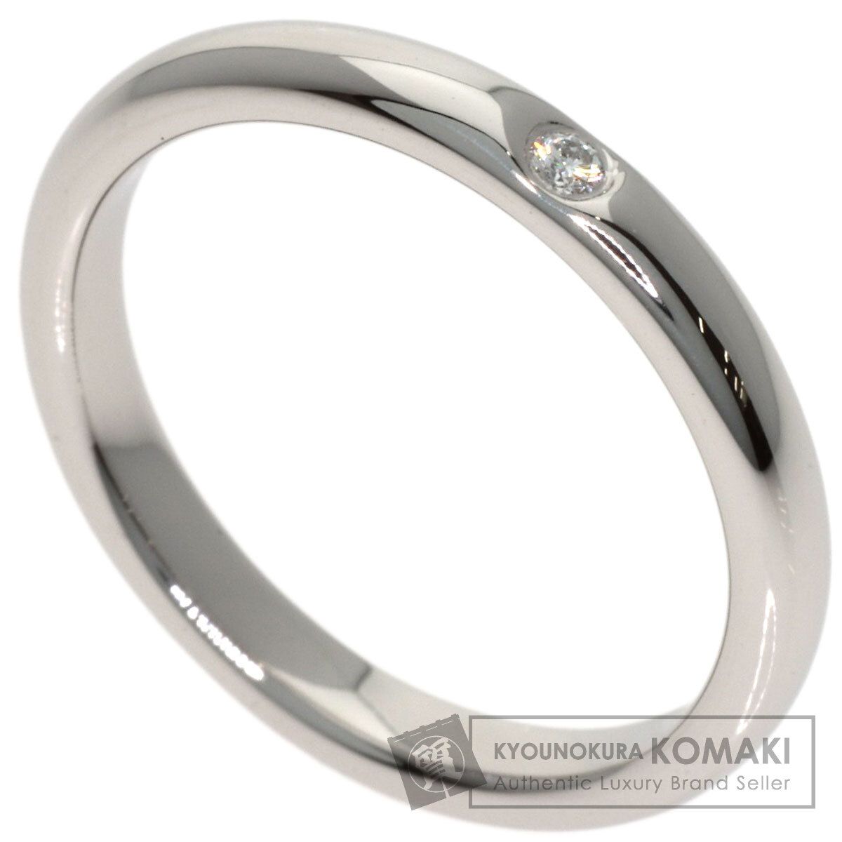 TIFFANY&Co. ティファニー ウェディング 1P ダイヤモンド リング・指輪 PT950 レディース [中古]