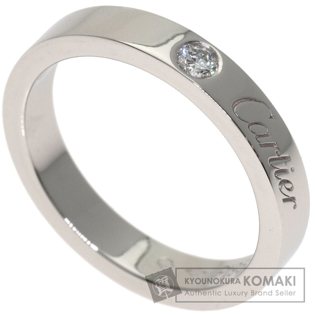 CARTIER カルティエ Cドゥ カルティエ 1P ダイヤモンド #47 リング
