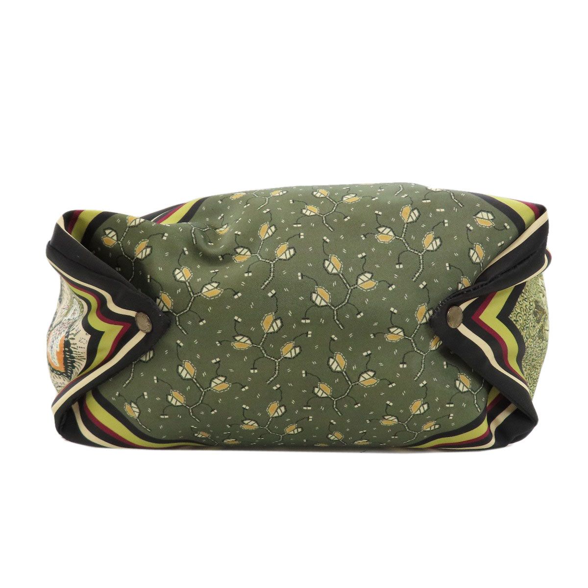 ETRO エトロ ペイズリー柄 ショルダーバッグ ナイロン レザー