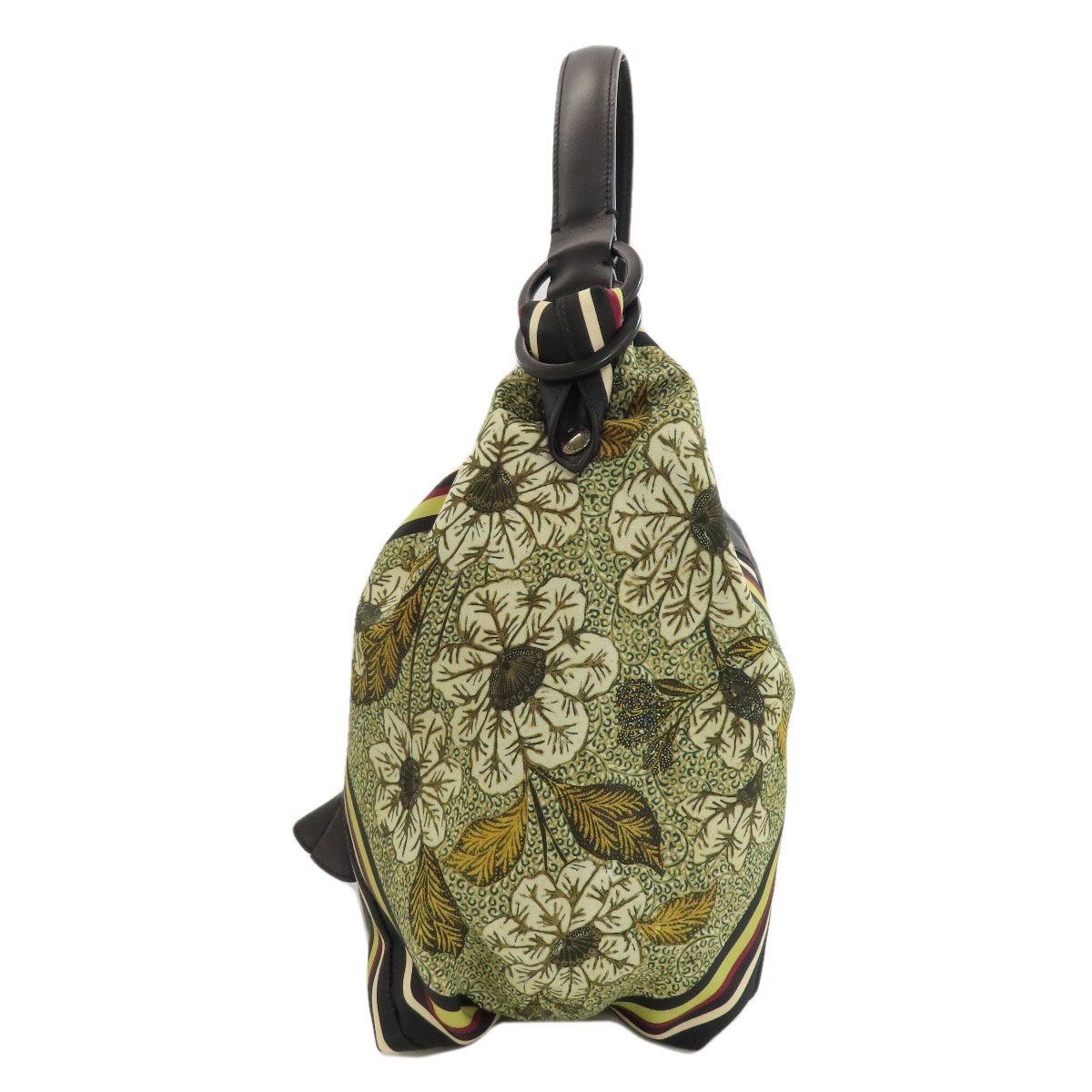 ETRO エトロ ペイズリー柄 ショルダーバッグ ナイロン レザー